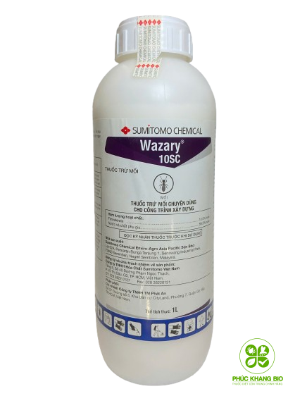 Wazary 10SC - Hóa chất chống mối công trình của Sumitomo - Nhật Bản