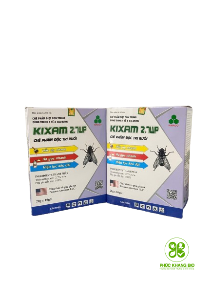Thuốc diệt ruồi thế hệ mới Kixam 2.7WP