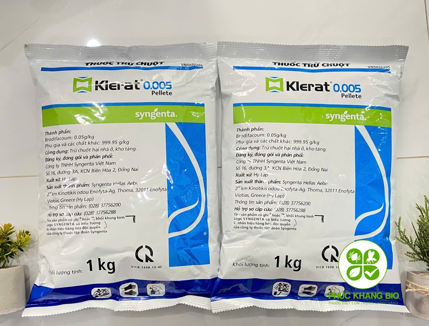 Thuốc Diệt Chuột KLERAT 0,005 %